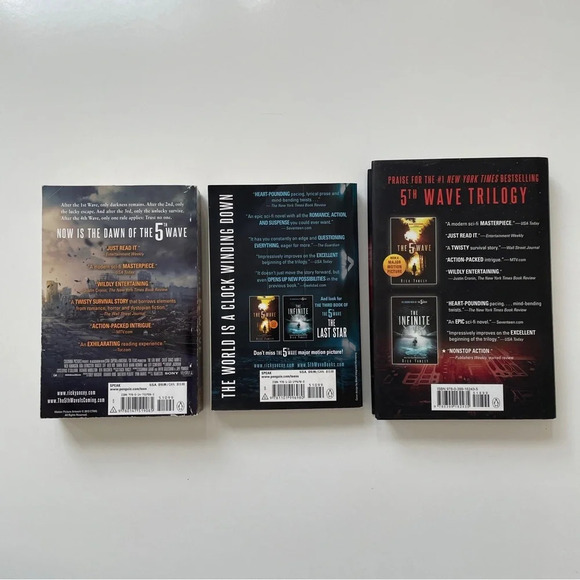The 5the Wave Novel Series 3 Books by Rick Yancey - Picture 4 of 7